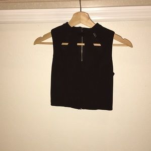 Forever21 Dressy Crop Top